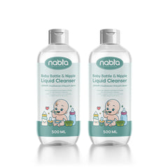 Nabta Bottle & Nipple Liquid Cleanser - Pack of 2